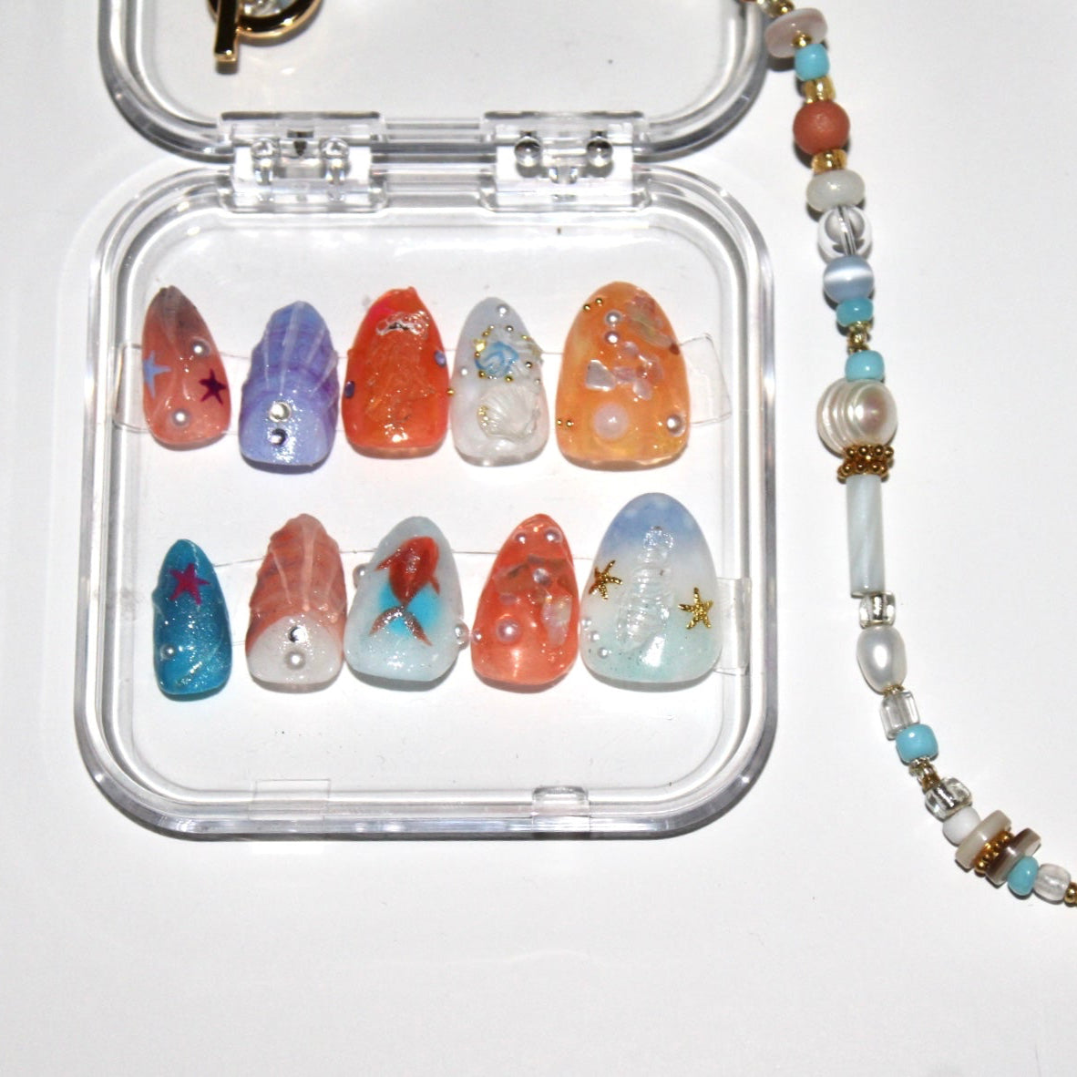 Under The Sea Press On Nails